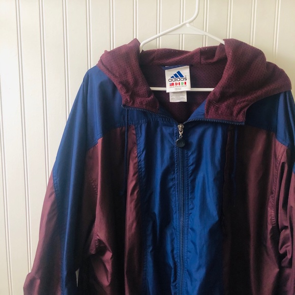 adidas Other - ❌SOLD❌ADIDAS Vintage Colorblock Windbreaker Jacket